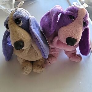 Beanie babies hush puppies 🐶 😍